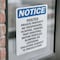 Signmission Posted Private Property No Trespassing OSHA Notice Sign, Vinyl Decal, 5in W x 7in L, 2PK OS-2PACK-NS-D-57-V-17731 - alternate 3